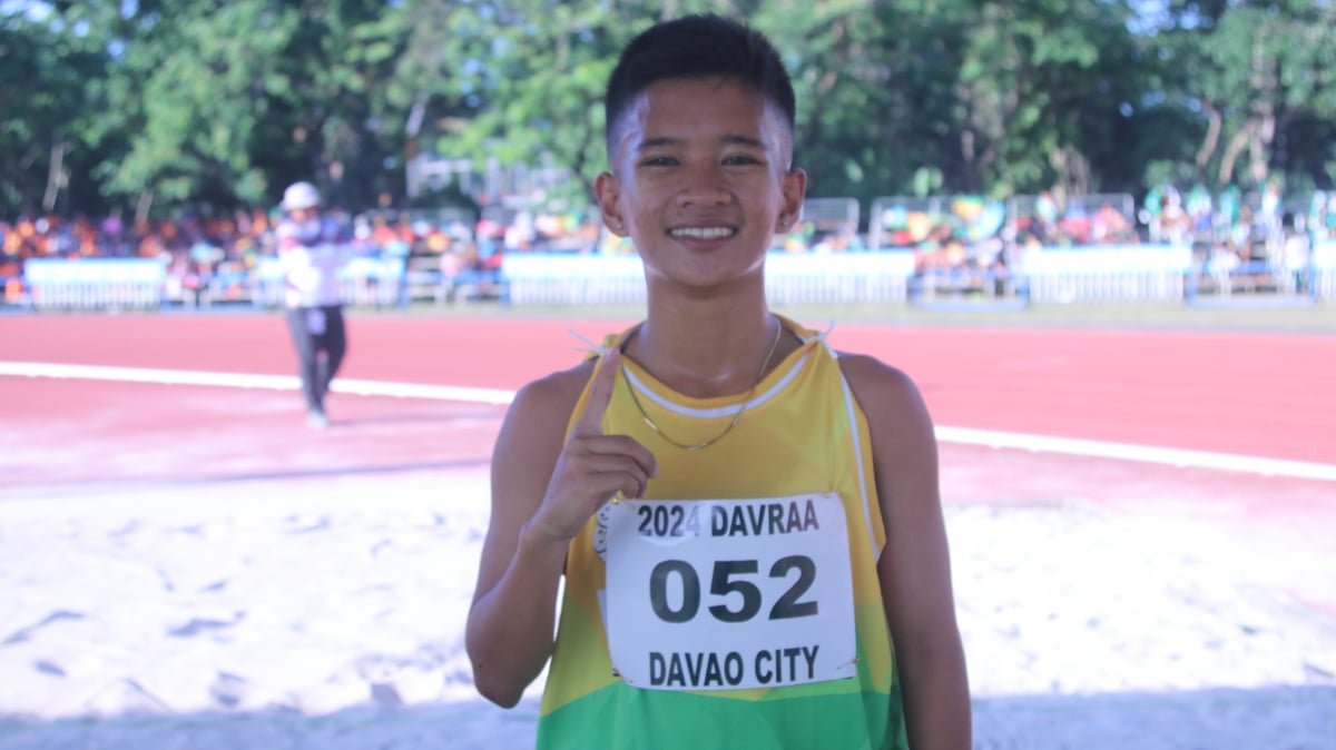 Davao Citys Mary Jane Pagayon bags first Davraa Meet 2024 gold medal