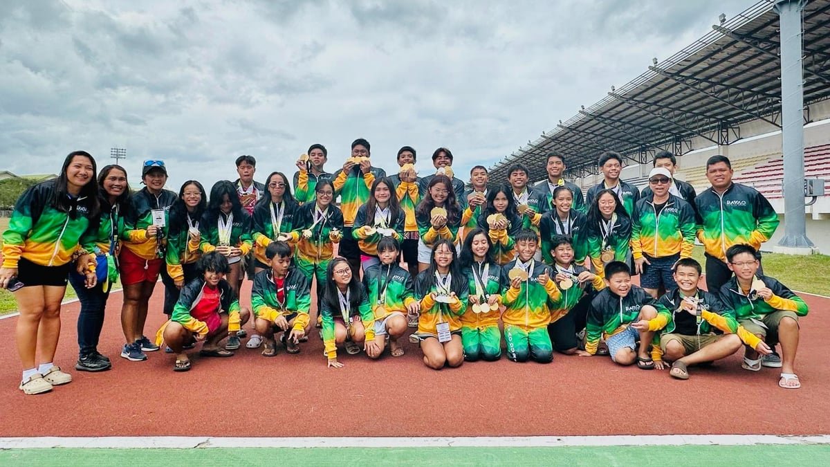 Davao Citys swimming team rules Davraa Meet 2024