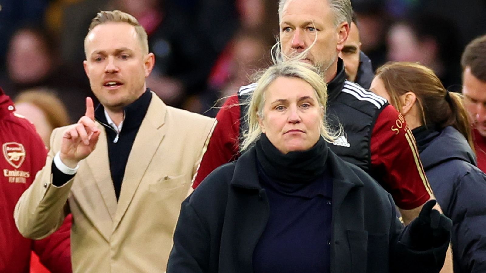 Emma Hayes says ‘male aggression’ should not be tolerated as Jonas Eidevall defends himself after Conti Cup final altercation | Football News