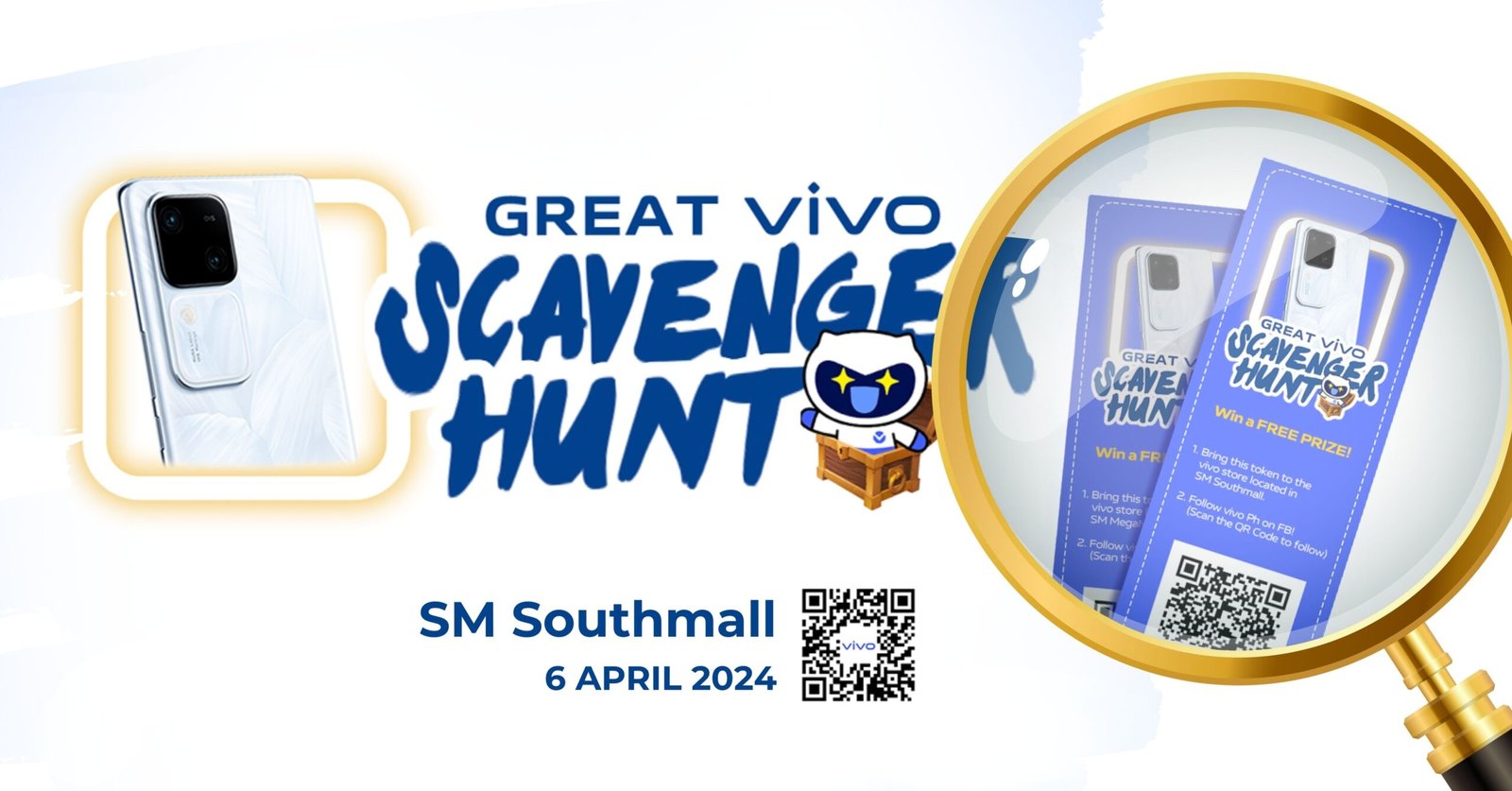 Great vivo Scavenger Hunt coming to SM Southmall on April 6