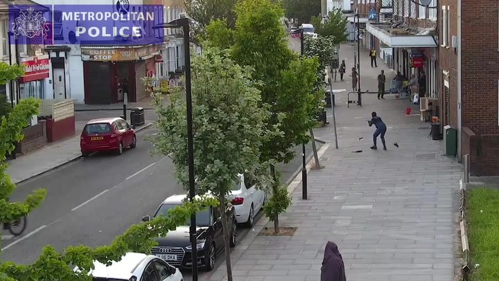 Gunman opens fire on busy London street in front of terrified children | News