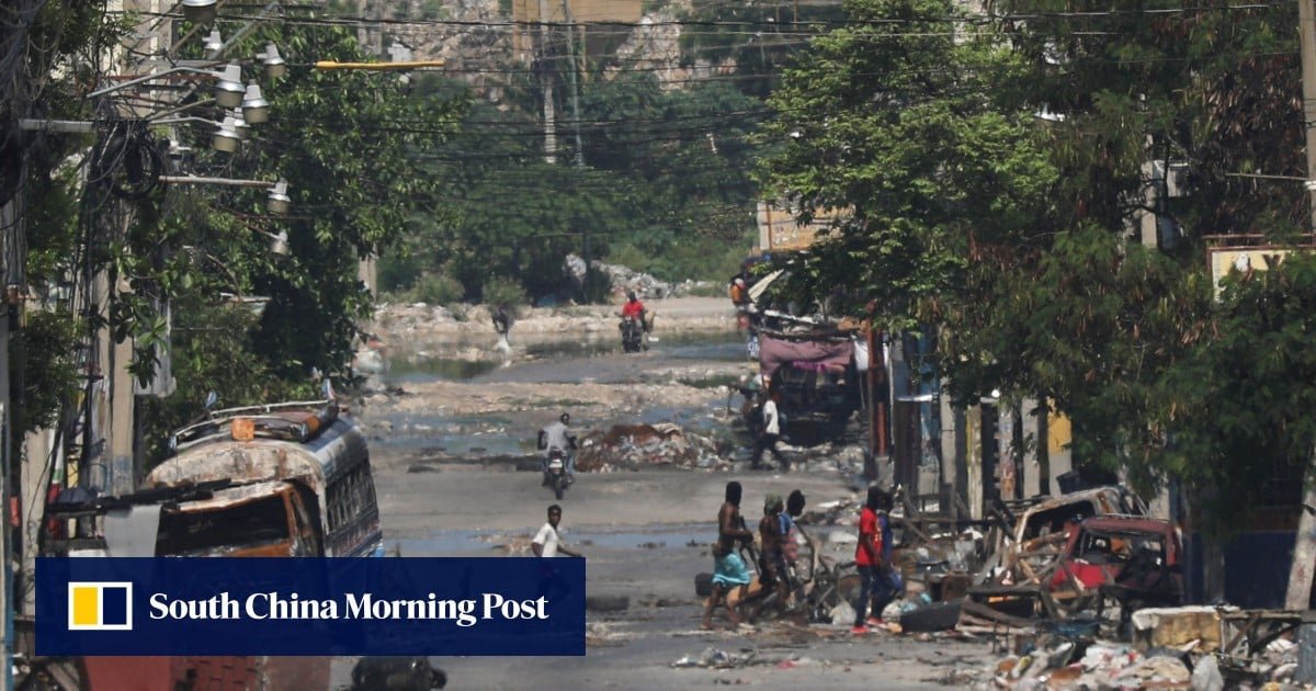 Haiti crisis: transitional government takes power as gangs hold capital ‘hostage’