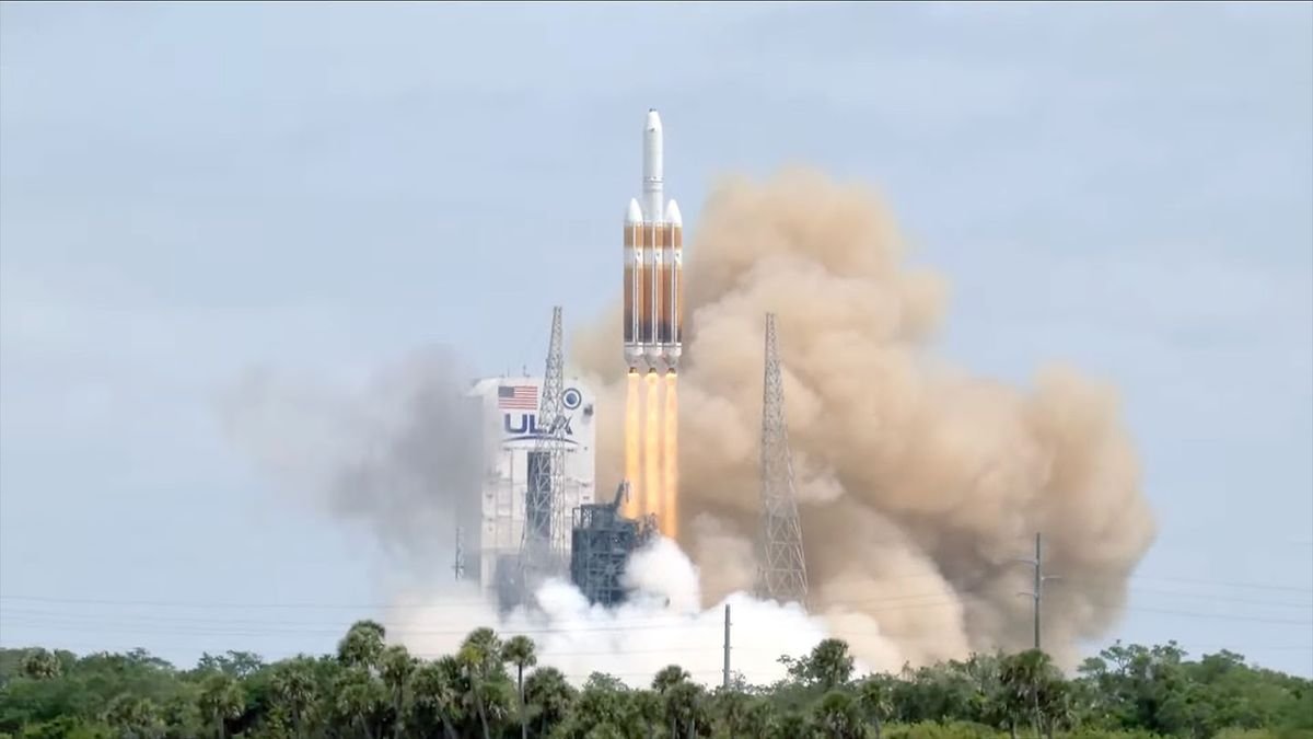 Heavy history ULA launches final Delta rocket after 64 years video photos