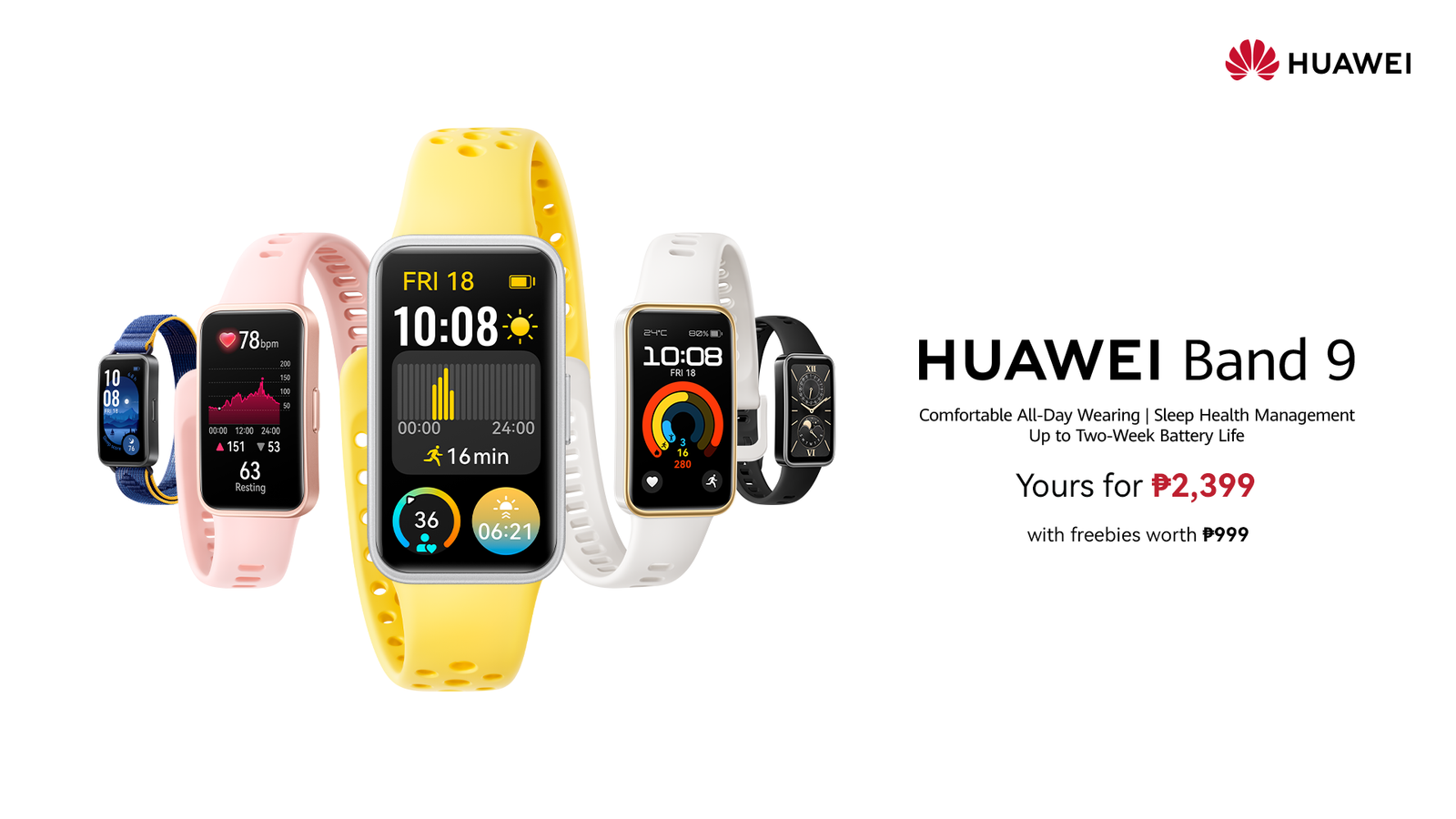 Huawei Band 9: Reshaping All-Day Comfort in Smart Watch Wearables