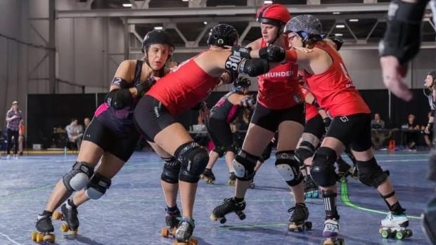 It’s ‘a labour of love’ on and off the rink as Ontario roller derby team preps for playoffs in U.S.