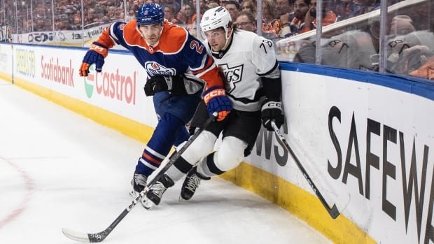 Kopitar’s OT winner lifts Kings to 5-4 win over Oilers to even series at 1-1