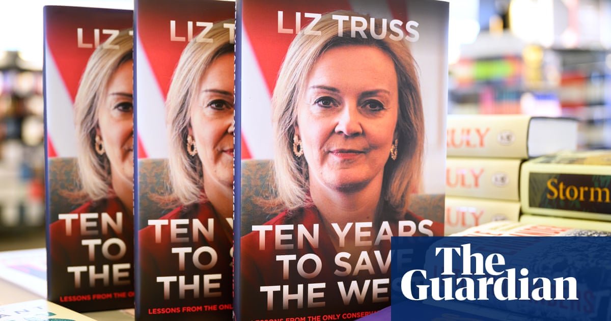 Liz Truss book enters bestseller list in 70th place with 2,228 copies sold | Liz Truss