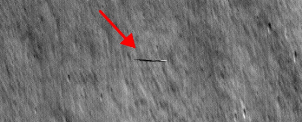 NASA Spots Surfboard Shaped Object Speeding Past The Moon ScienceAlert