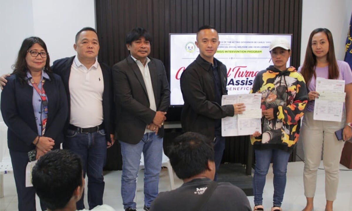 P418-K released to victims of calamities in Davao del Norte
