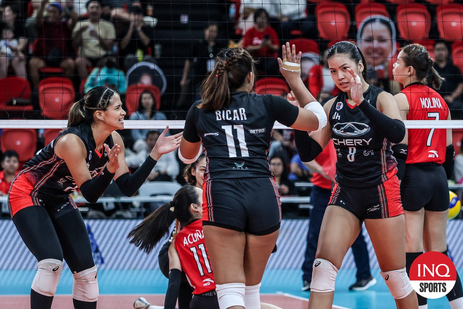 PVL: Laure sisters pace Chery Tiggo in crucial win over Cignal