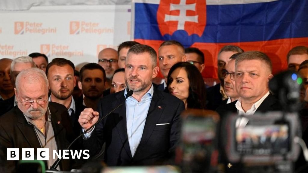 Peter Pellegrini Russia friendly populist elected Slovak president
