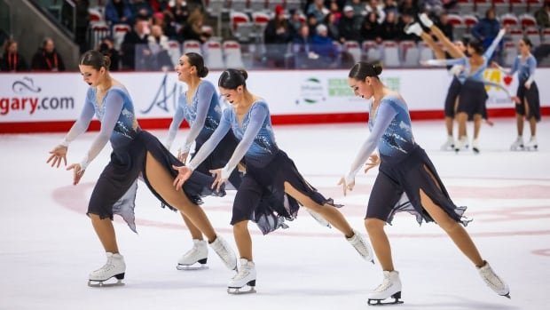 Quebec’s Les Supremes 3-peat at world synchronized skating championship