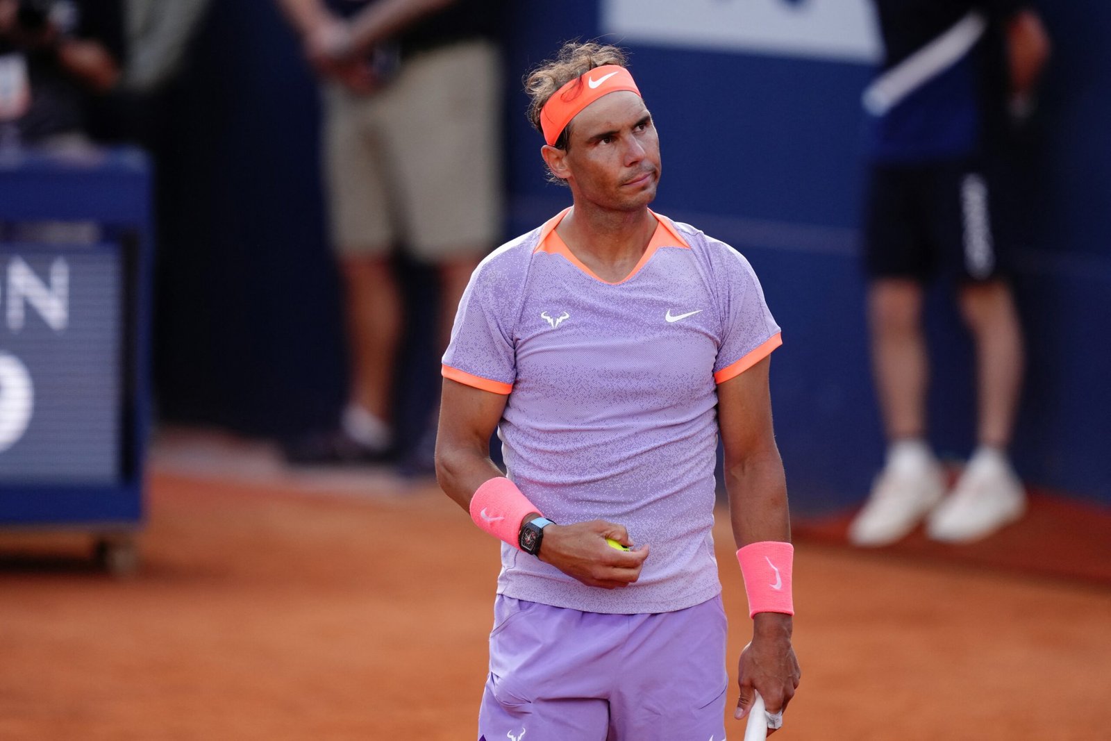 Rafael Nadal cool on expectations after winning injury return