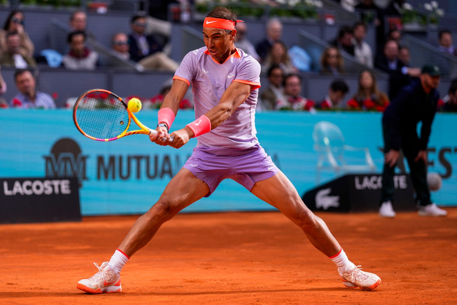 Rafael Nadal cruises to win in Madrid Open first round