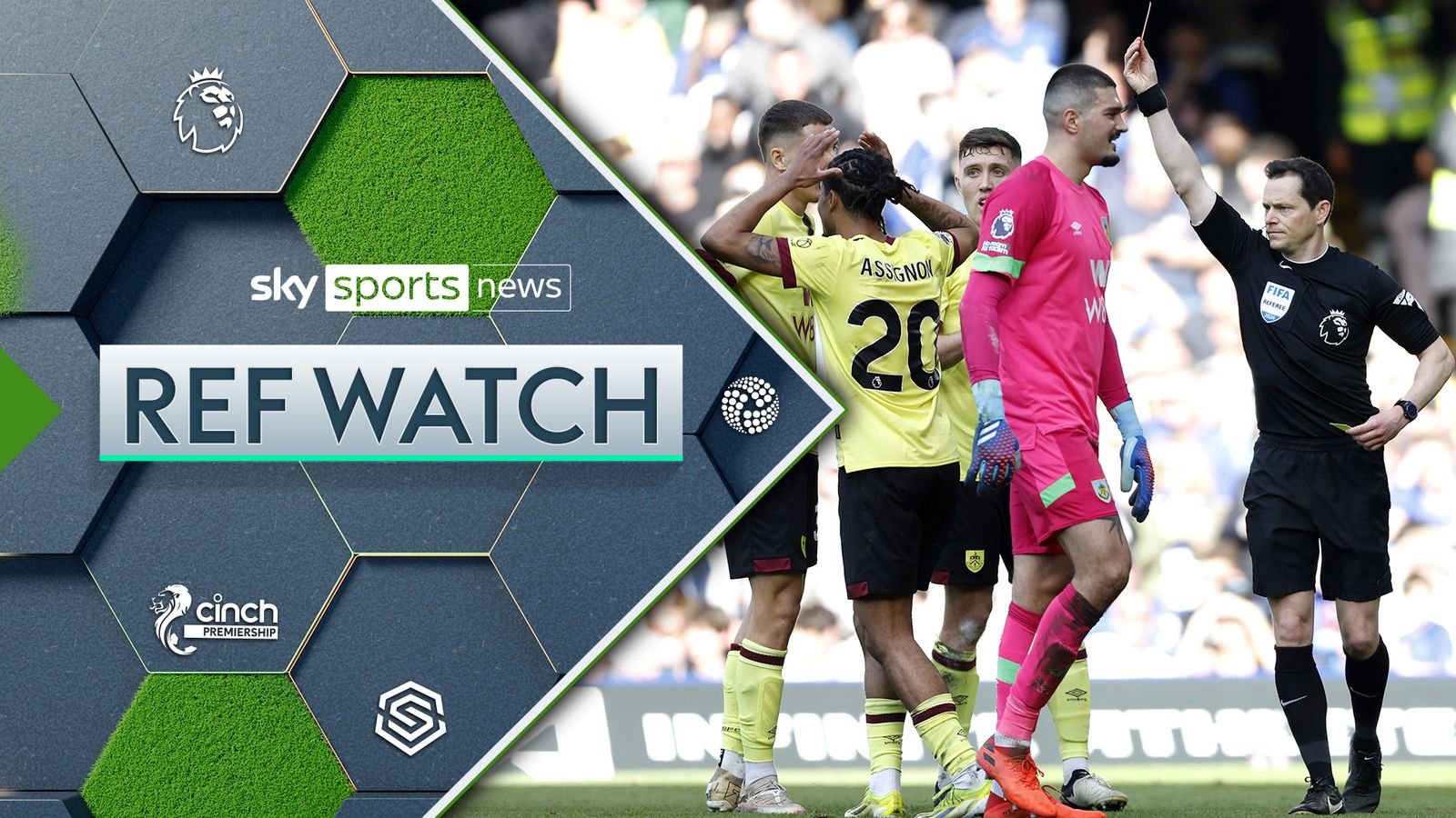 Ref Watch: Burnley on wrong end of incorrect penalty and red card decision, while Everton’s Dominic Calvert-Lewin should have had a spot-kick | Football News