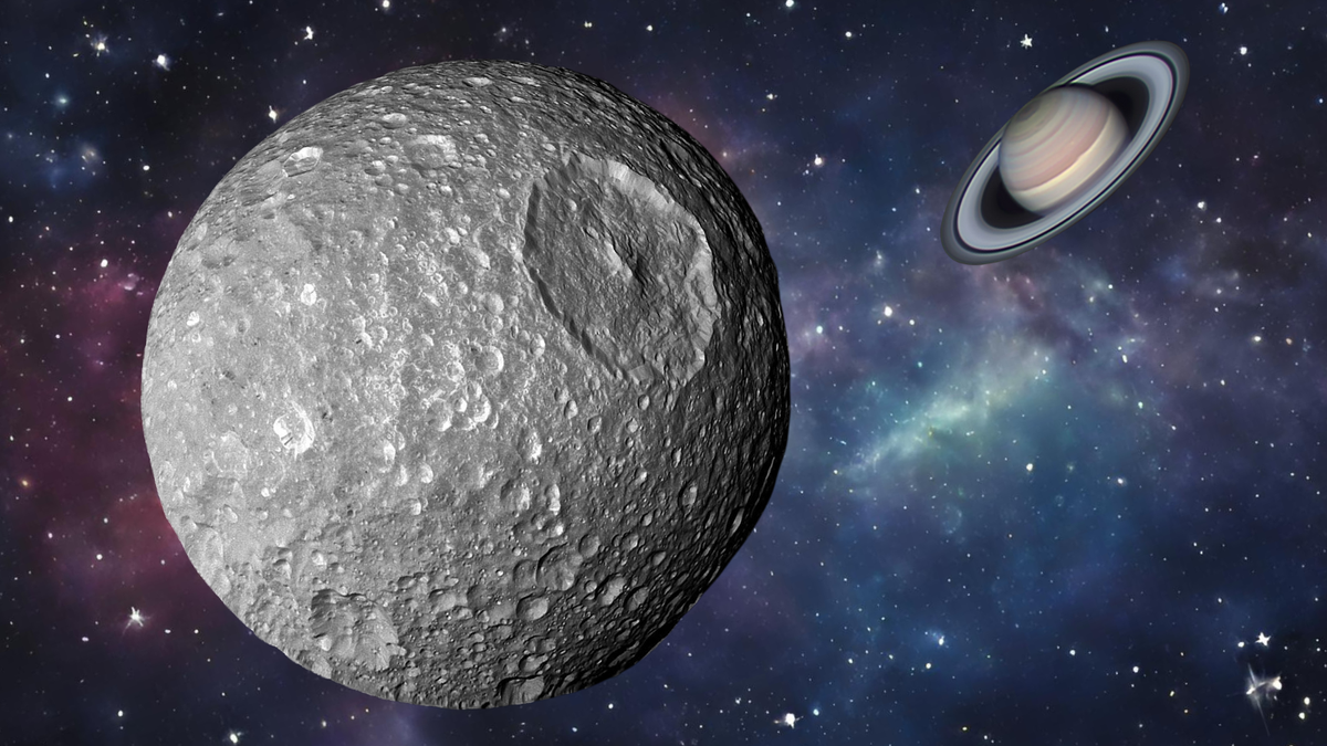 Saturn’s ‘Death Star’ moon Mimas may have gotten huge buried ocean from ringed planet’s powerful pull