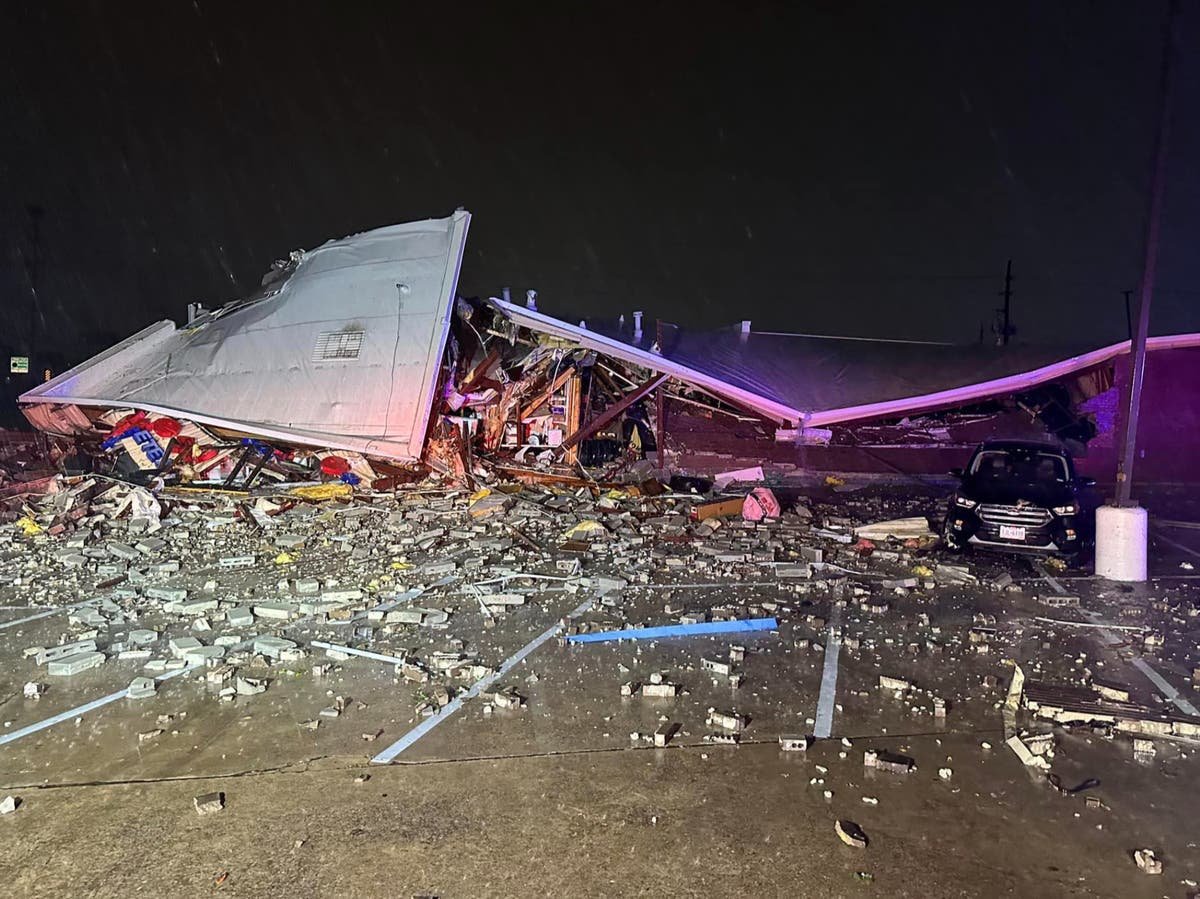 Severe storms sweep through South posing threats of flooding and tornadoes Live updates