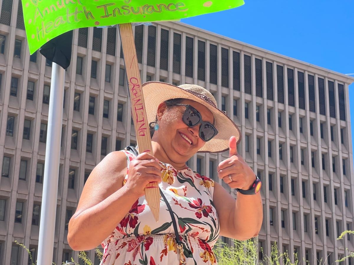 She cleaned Phoenix mayors’ offices for a decade. Then she was fired over her uniform