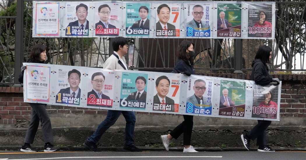 South Korean Election to Set Tone for Remainder of President’s Term