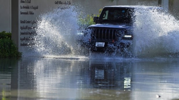 U.A.E. hit with heaviest rain ever recorded in the country
