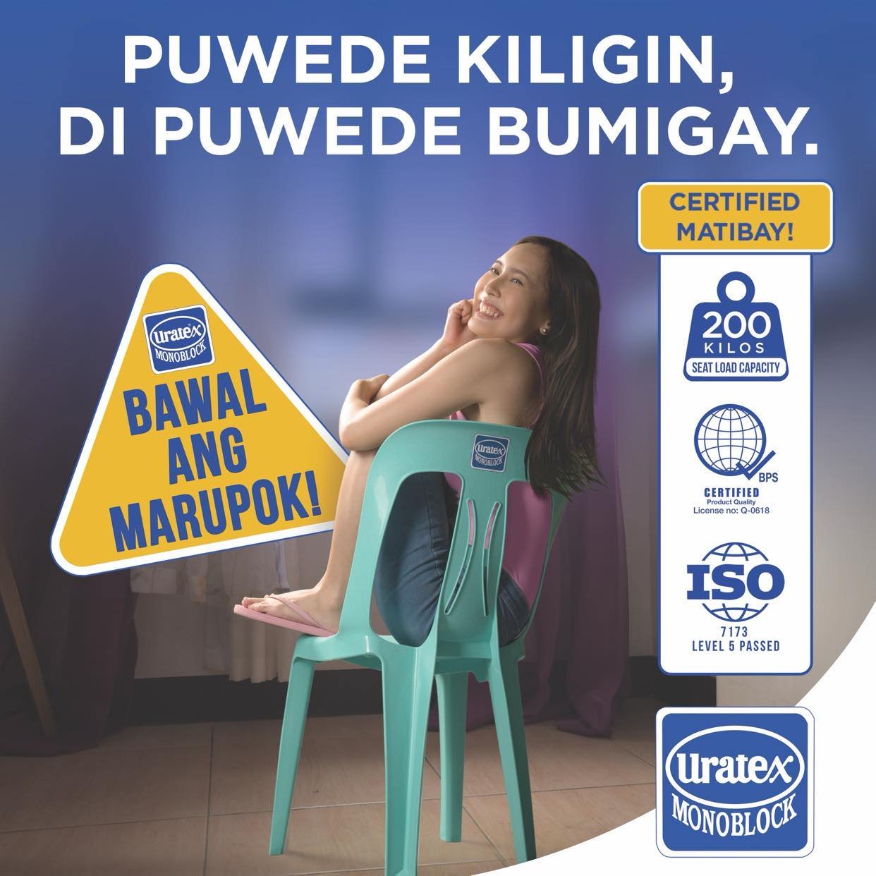 Uratex Monoblock’s “Bawal ang Marupok” Campaign Returns with a Hilarious Bang in “Sulyap” Ad