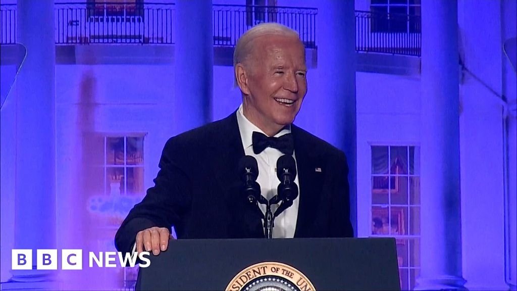 Watch Biden roasts Trump at correspondents dinner