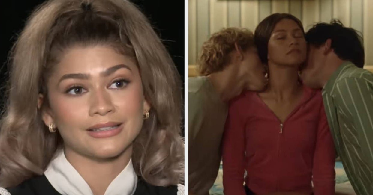 Zendaya Addressed Weird Questions About Her Kissing Scenes