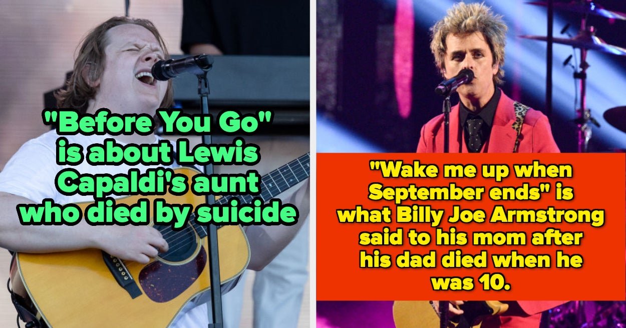 14 Extremely Popular Songs With Devastating Backstories You Probably Didnt Know About