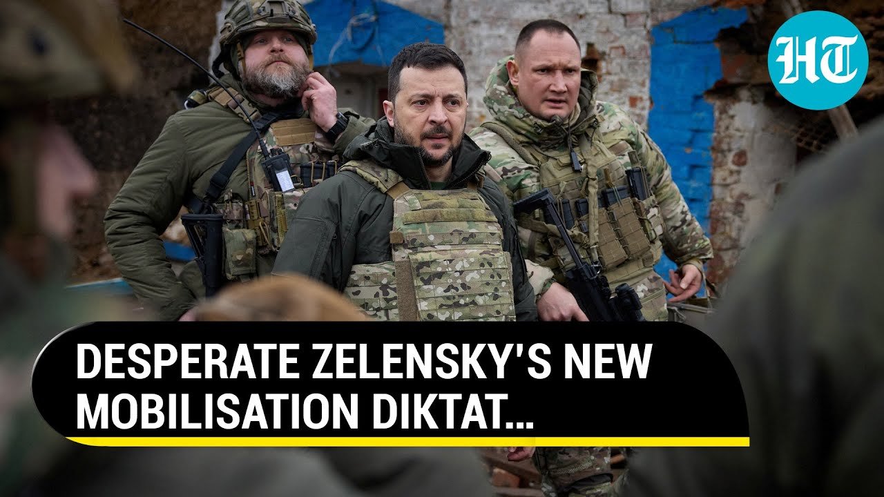 Zelensky’s New Draconian Move, Ukrainians Filming Mobilisation Drive Can Now Be Jailed | Watch