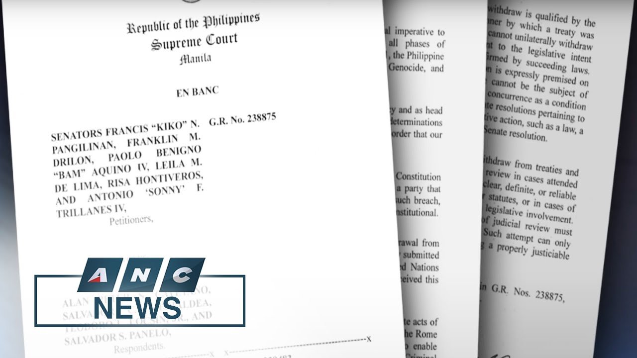SC: Duterte has no ‘unbridled authority’ to withdraw from ICC but junks petitions questioning it