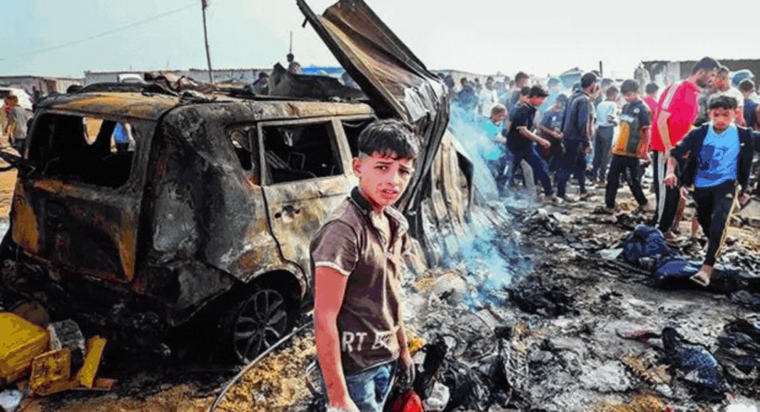 45 die as Israel strikes camp in Rafah; Bibi admits to ‘mistake’