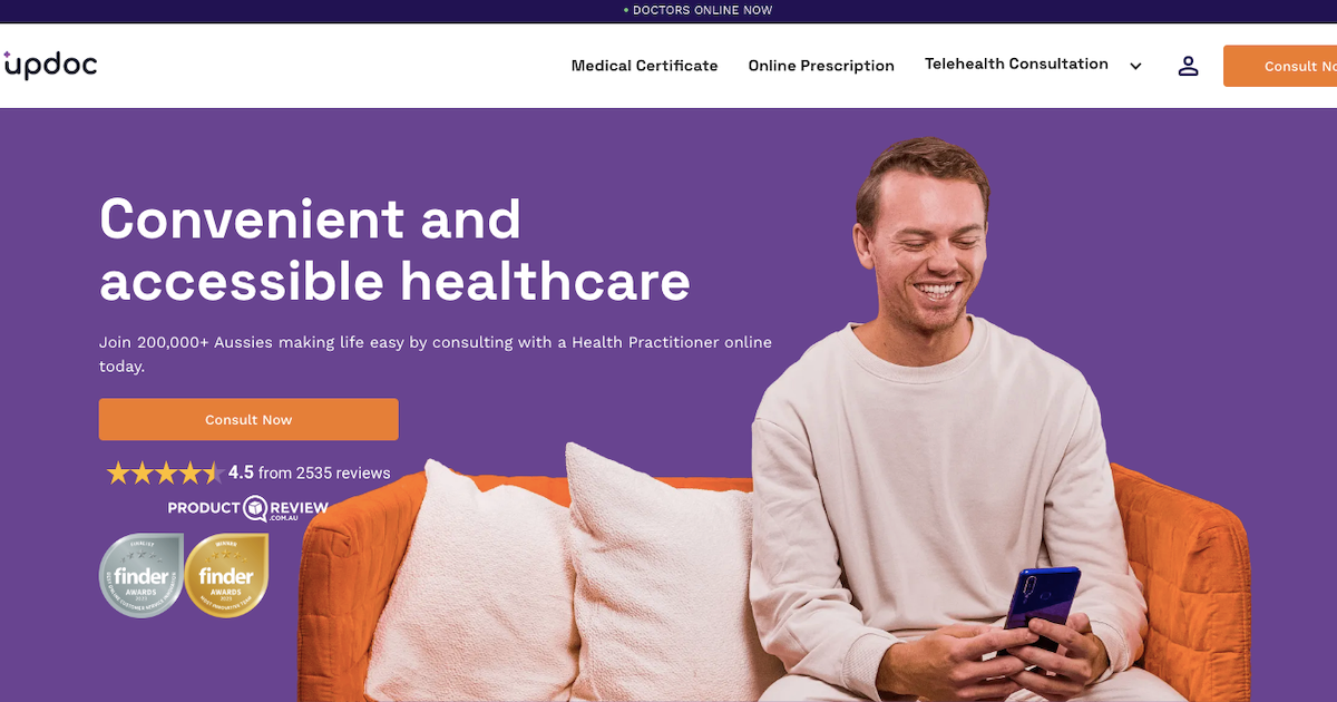 Aussie telehealth startup Updoc gets $13M funding from Bailador
