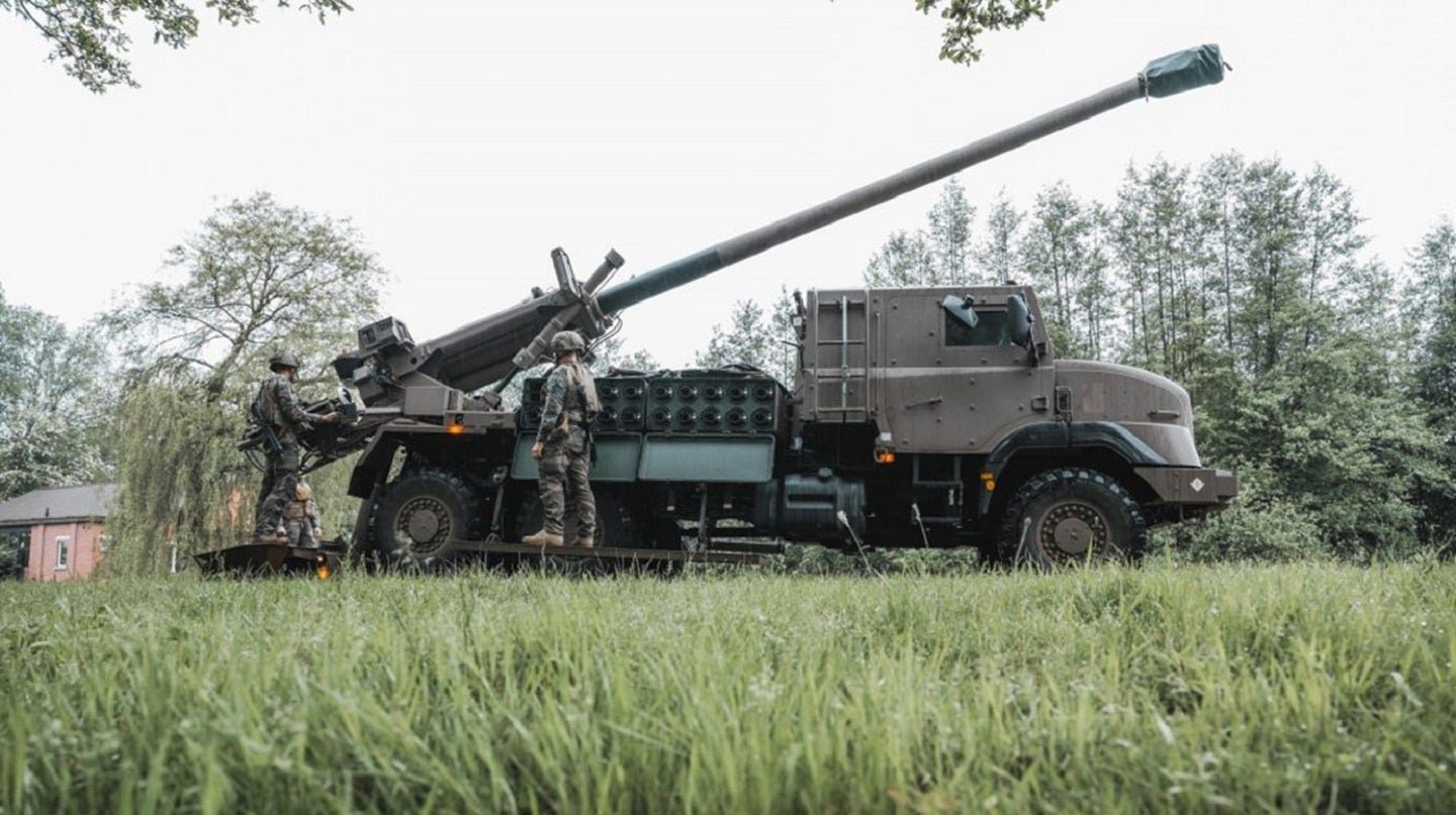 Belgium pursue 155mm Caesar and 120mm Griffon artillery