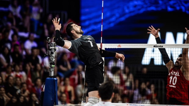 Canada takes straight-sets win over Bulgaria in men’s Volleyball Nations League