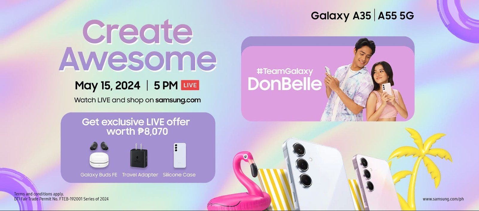 Create Awesome with Donny Pangilinan and Belle Mariano