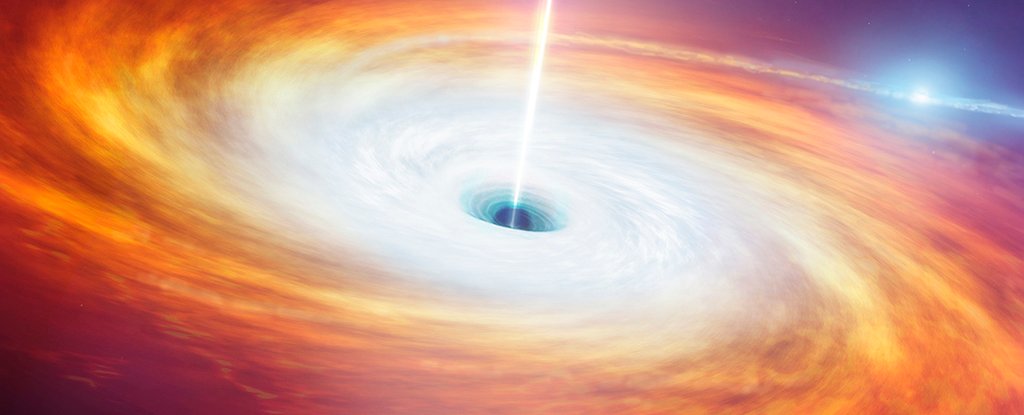 Death Star Black Holes Can Rapidly Swivel Massive Beams Onto New Targets ScienceAlert