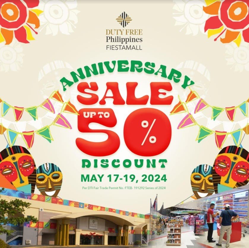 Duty Free Philippines Marks 37th Anniversary with Spectacular Sale Event
