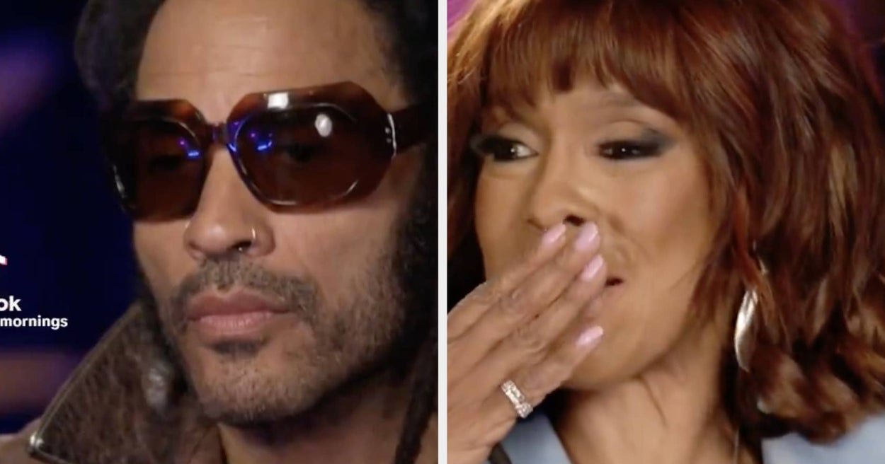 Gayle King Basically Risked It All Thirsting Over Lenny Kravitz And Now The Clip Is Going Viral