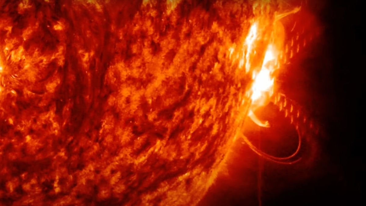 closeup of the sun