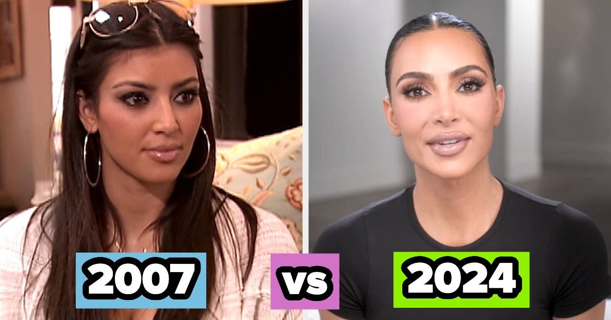 Heres How The Kardashians Look In The New Season Of Their Show Compared To Season 1