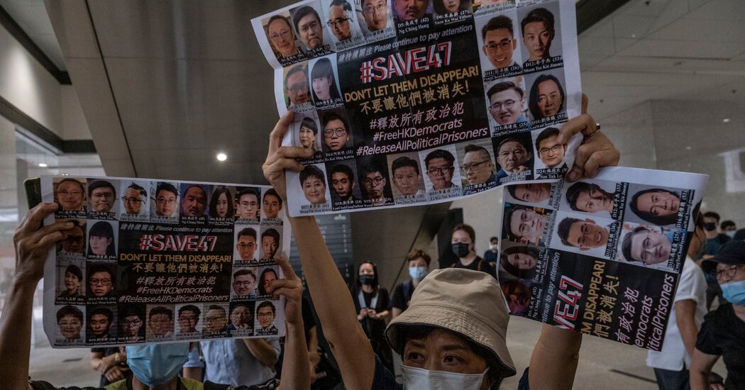 Hong Kong Convicts 14 Democracy Activists in Largest National Security Trial