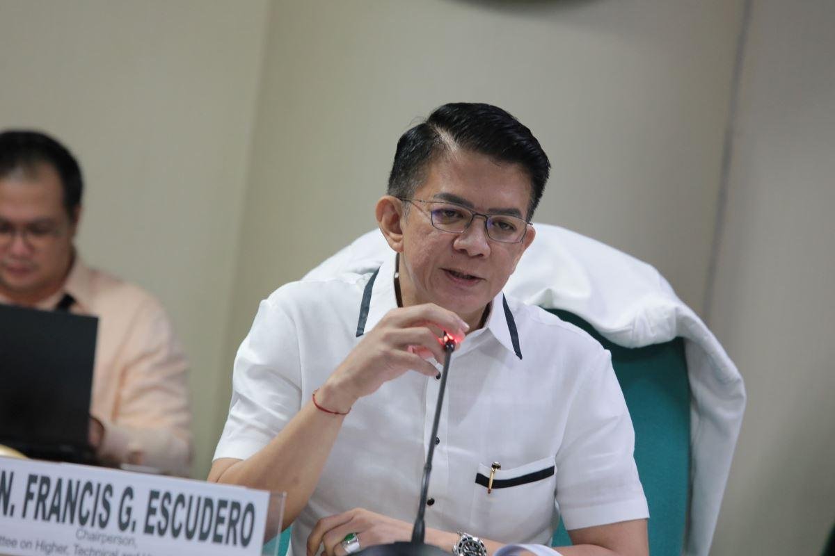 Instead of divorce, Escudero prefers annulment made affordable, accessible