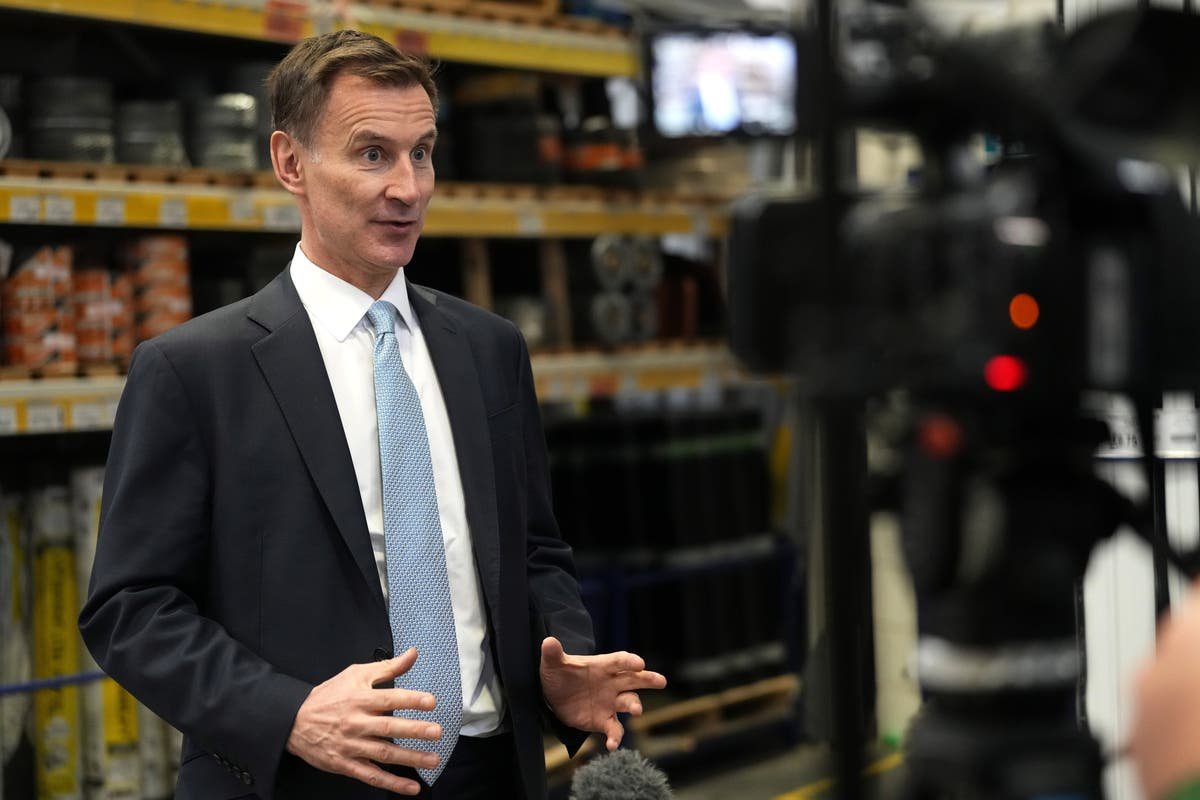 Jeremy Hunt insists there is ample opportunity for unemployed to find jobs