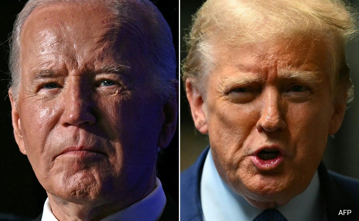Joe Biden And Donald Trump Trade Barbs At US Presidential Poll Rallies