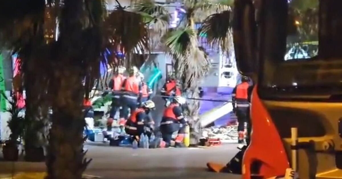 Majorca beach club ‘collapse’ leaves at least four dead as 10 feared trapped | World | News