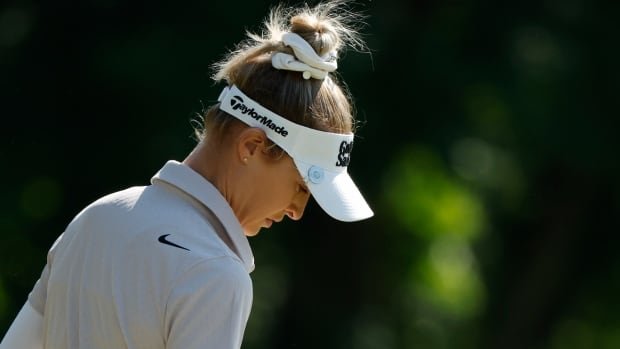 Nelly Korda shoots a 10 on 3rd hole, faces uphill climb at U.S. Women’s Open