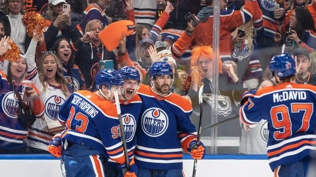 Oilers crank up the offence beat Canucks 5 1 to force Game 7