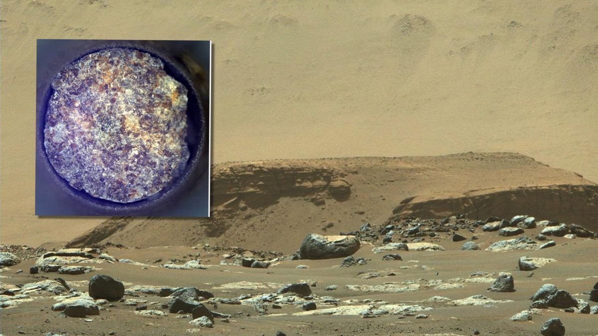 Perseverance rover’s Mars rock sample may contain best evidence of possible ancient life