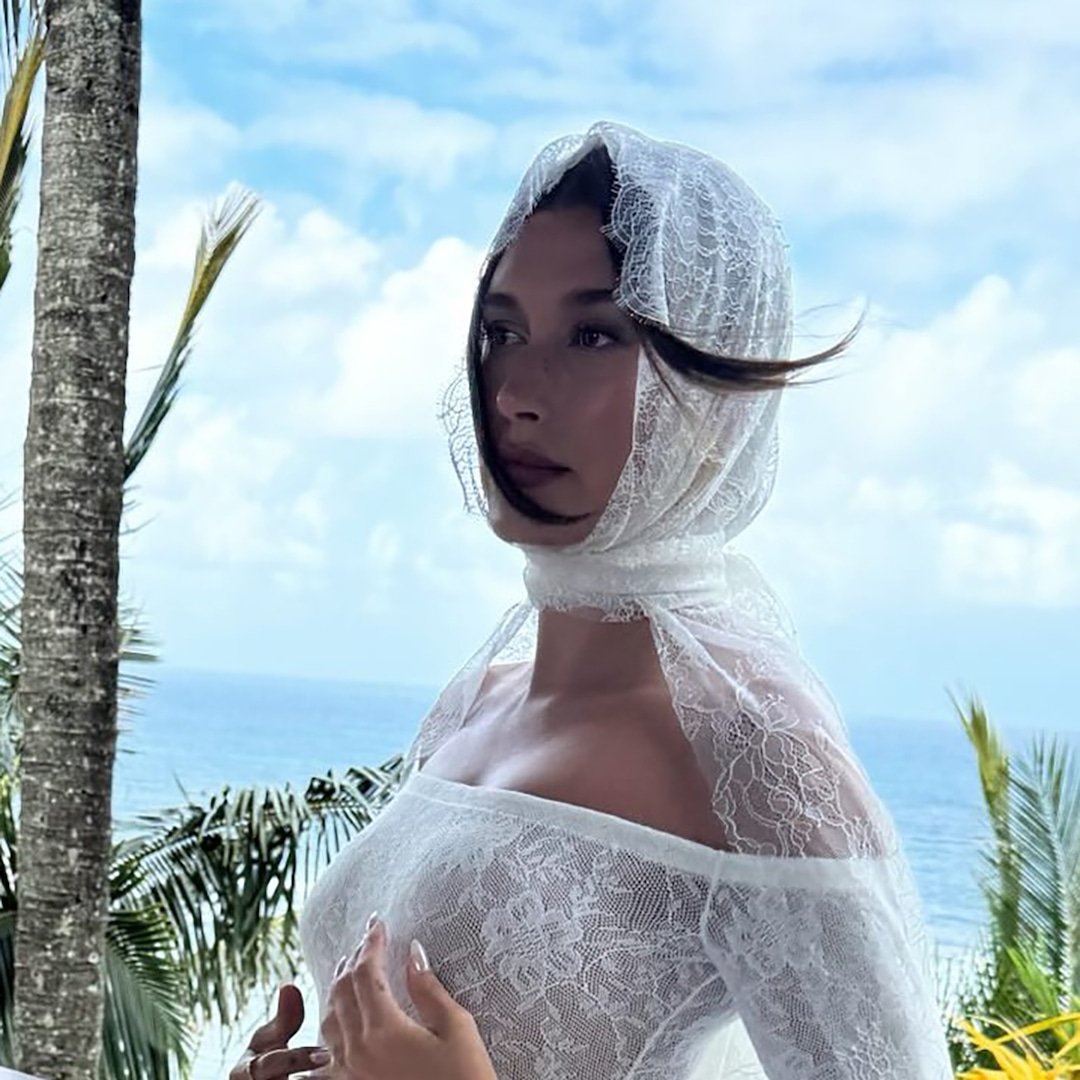 Pregnant Hailey Bieber Shares Beind the Scenes Maternity Shoot Photo