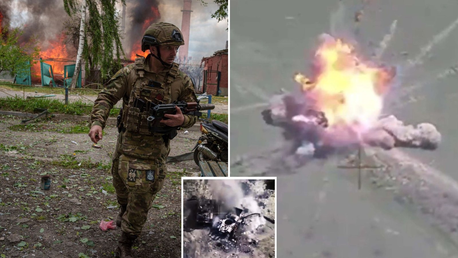 Putin ‘suffers record losses with 1,740 troops killed in a DAY’ amid Kharkiv advance as vids show tanks go up in flames